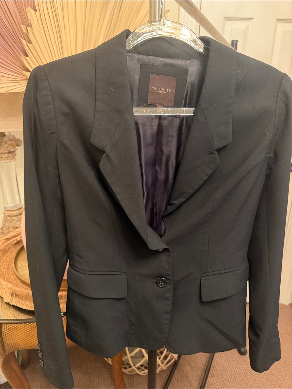 The Limited Black Women's Single-Button Blazer